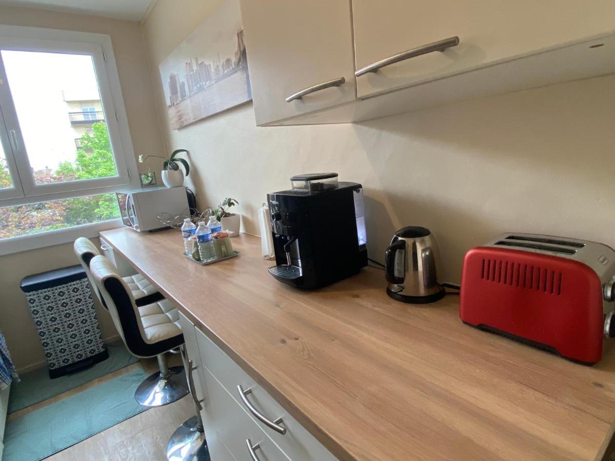 Superbe Appartement Au Calme Avec Parking Gratuit. Mérignac Eksteriør bilde